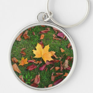 Autumn Leaves Keychain