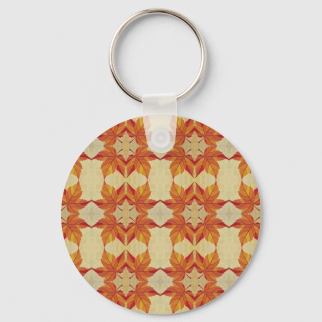 Autumn Leaves Keychain (Front)