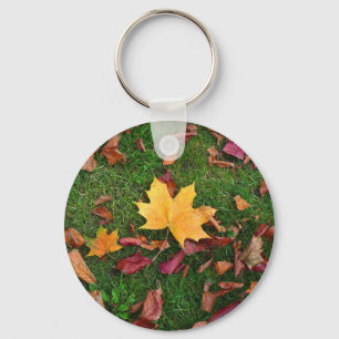 Autumn Leaves Keychain