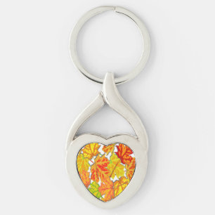 AUTUMN LEAVES KEYCHAIN