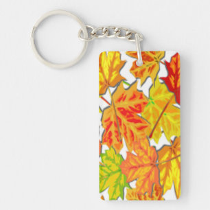 AUTUMN LEAVES KEYCHAIN