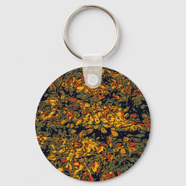 Autumn leaves keychain (Front)