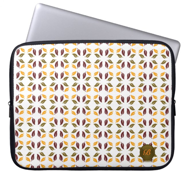 Autumn Leaves Laptop Sleeve (Front)