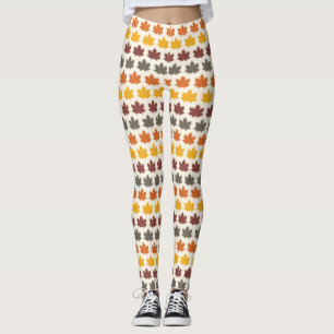 Autumn Leaves Leggings