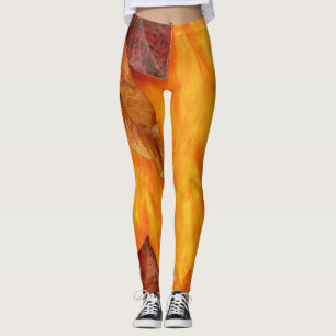 Autumn Leaves Leggings