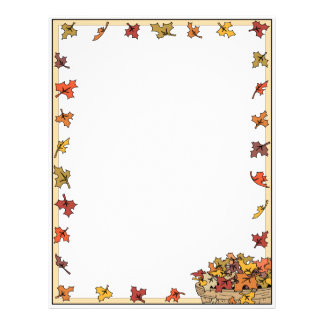 Leaves Letterhead, Custom Leaves Letterhead Templates