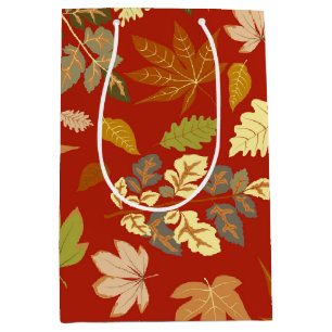 Autumn Leaves Medium Gift Bag