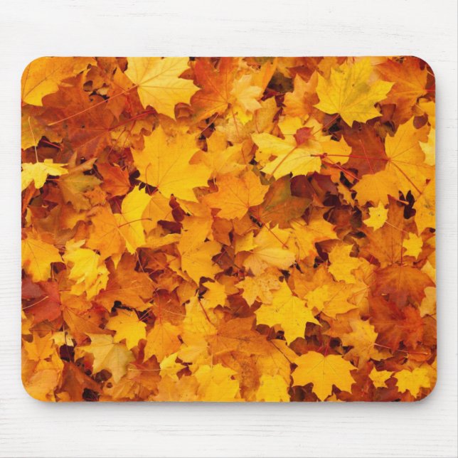 Autumn Leaves Mouse Pad (Front)