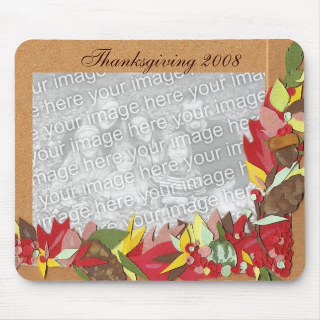 Autumn Leaves Mousepad (Front)