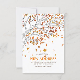 Autumn Leaves Moving Announcement