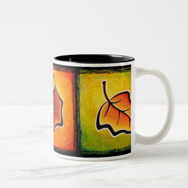 Autumn Leaves Mug (Right)