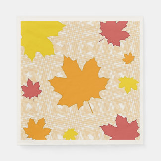 Autumn Leaves Napkin