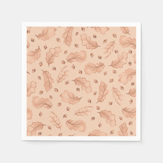 Autumn leaves napkin (Front)