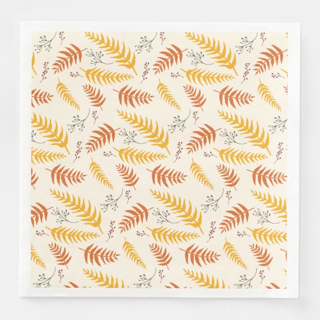 Autumn Leaves Napkin (Front)