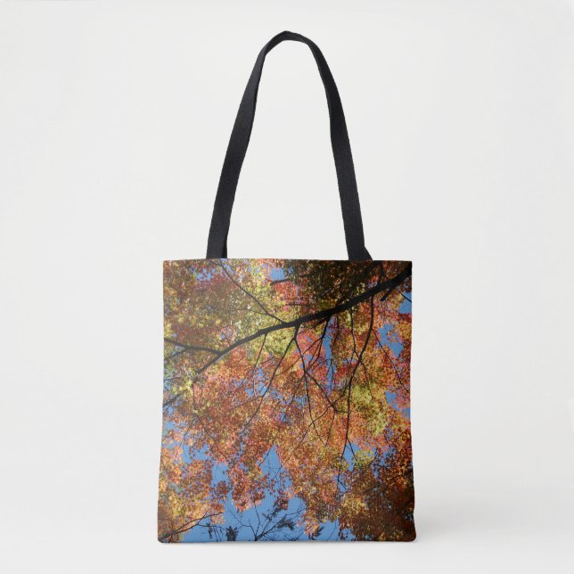 Autumn Leaves New England Photograph Tote Bag (Front)