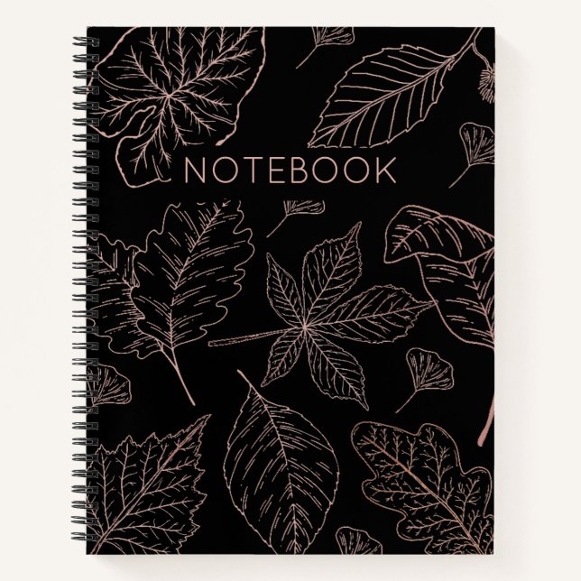 Autumn Leaves Notebook (Front)