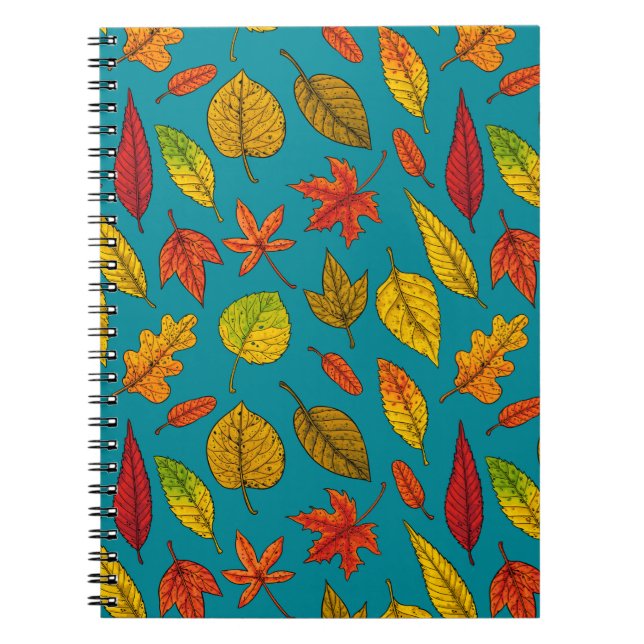 Autumn leaves notebook (Front)