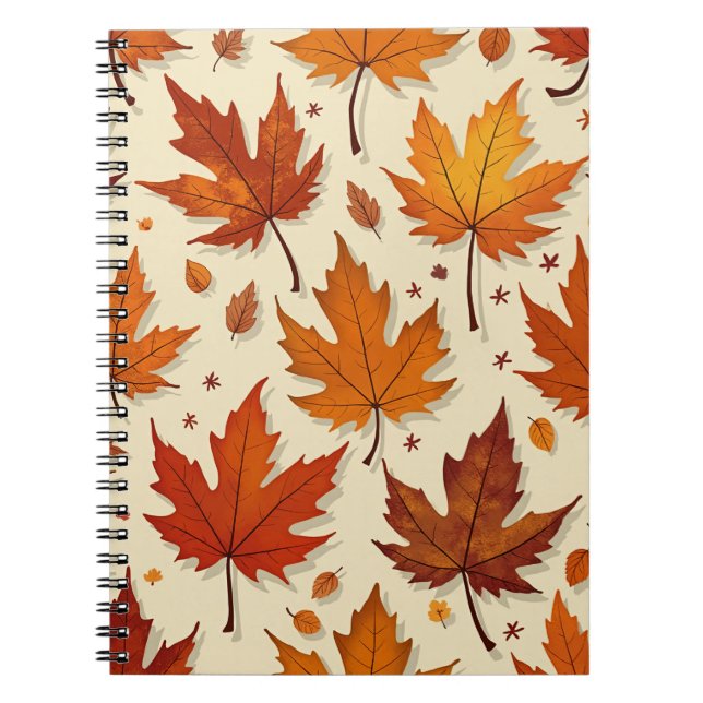 Autumn leaves Notebooks (Front)