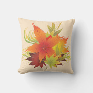 Autumn Leaves Outdoor Pillow