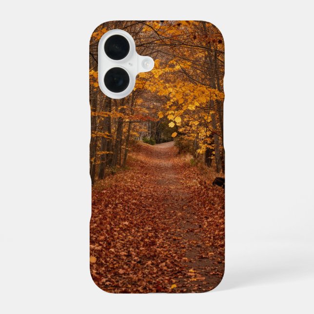 Autumn Leaves Path Phone Case (Back)