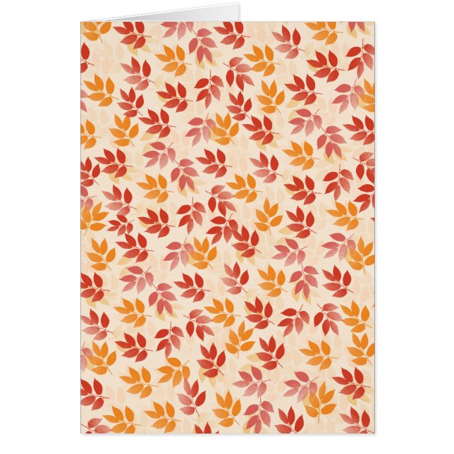 Autumn Leaves Pattern (Front)