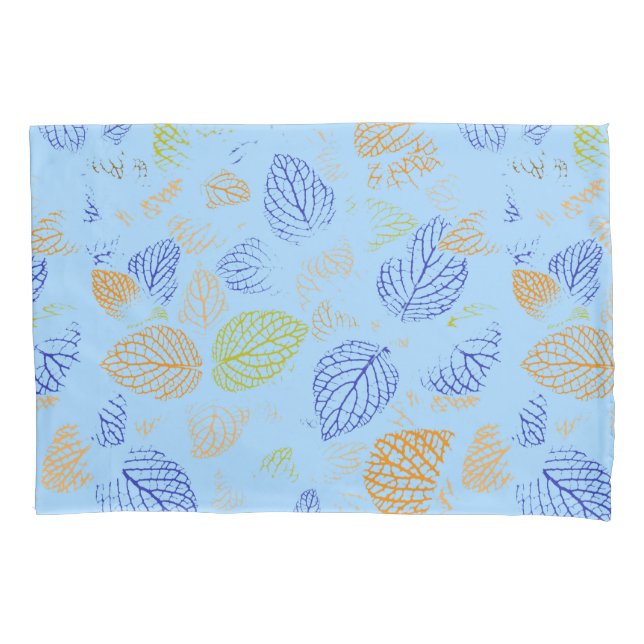 Autumn, Leaves Pattern 3 Pillowcase (Front)