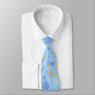 Autumn, Leaves Pattern 3 Tie