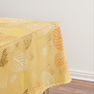 Autumn, Leaves Pattern 4 Tablecloth