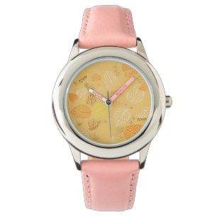 Autumn, Leaves Pattern 4 Watch