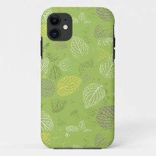 Autumn Leaves Pattern 6 iPhone 11 Case