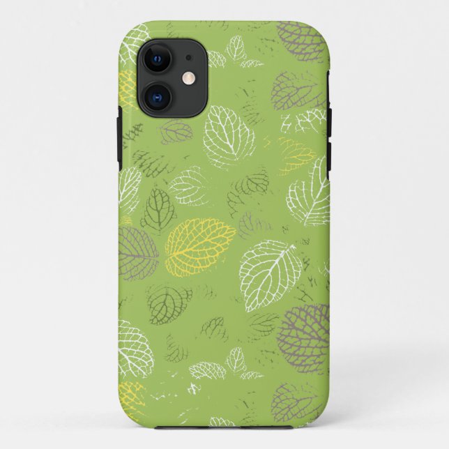 Autumn Leaves Pattern 6 Case-Mate iPhone Case (Back)
