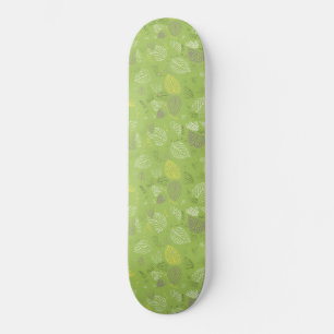 Autumn Leaves Pattern 6 Skateboard