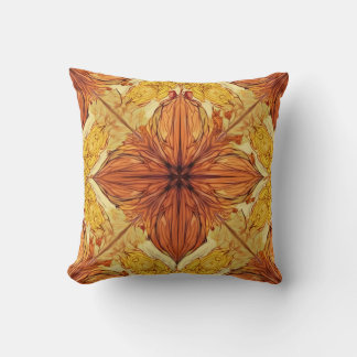 Autumn Leaves Pattern Cushion