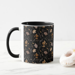 Autumn Leaves Pattern Mug