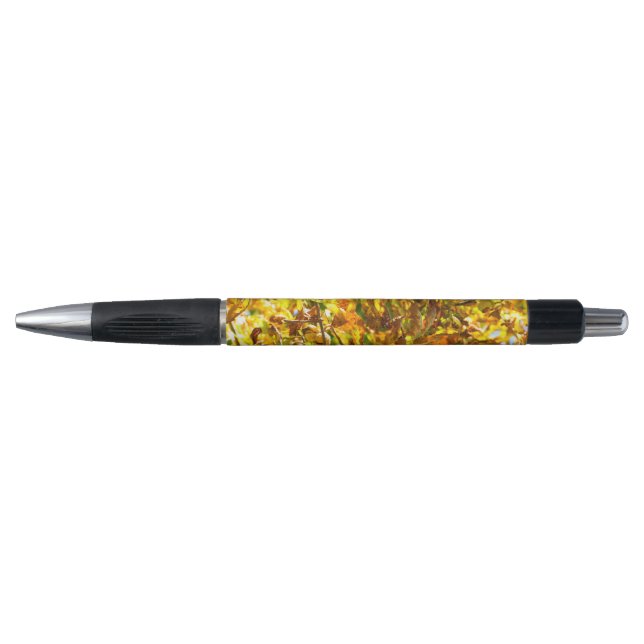 Autumn leaves pattern pen (Front)
