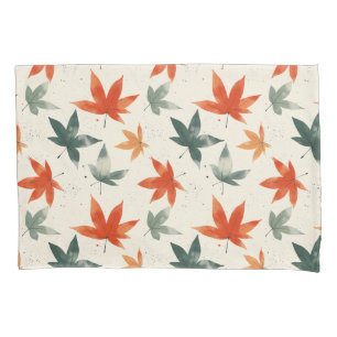 Autumn Leaves Pattern Pillowcase