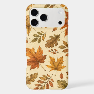 Autumn Leaves Pattern Watercolor Fall Foliage