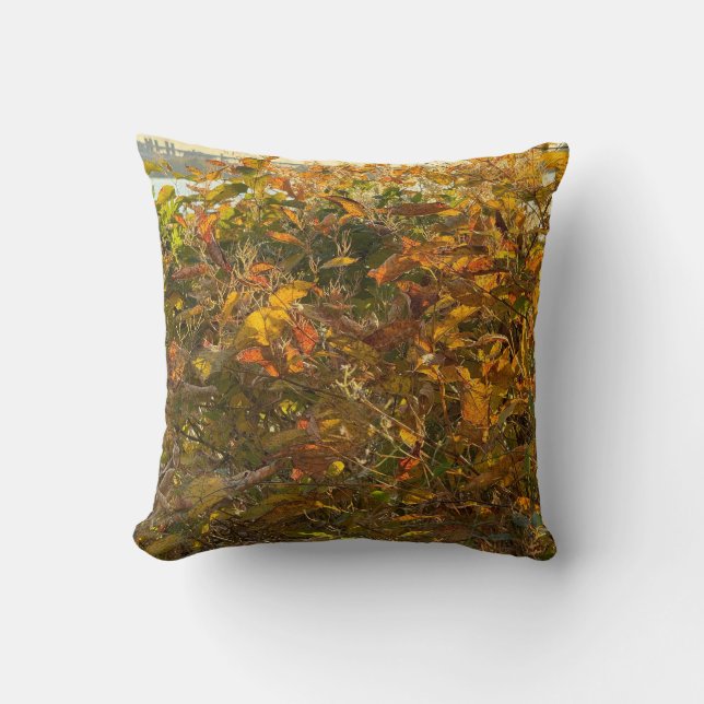 Autumn Leaves Pillow  (Front)