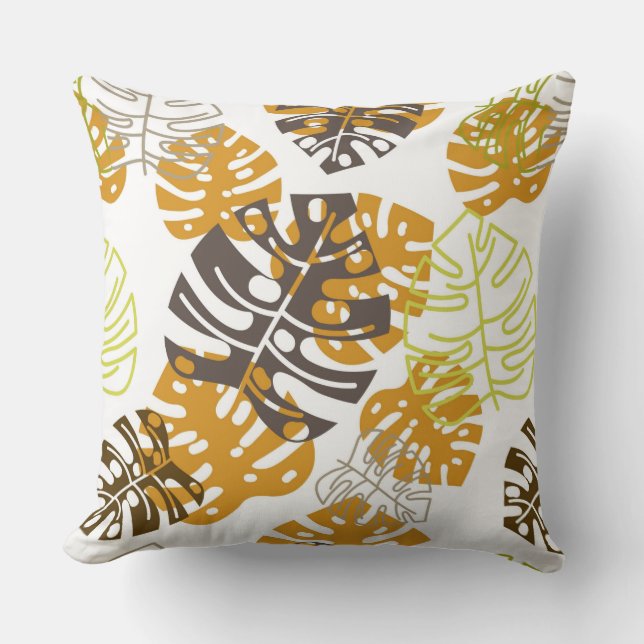 autumn leaves pillow (Front)