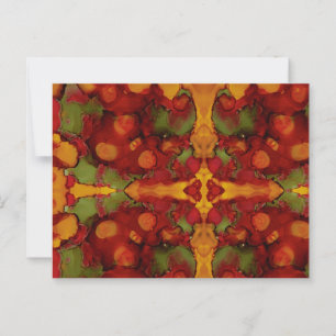 Autumn Leaves Postcard