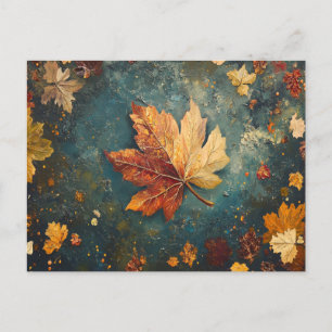 Autumn Leaves Postcard