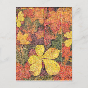 Autumn Leaves Postcard