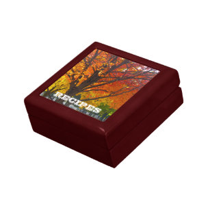 Autumn Leaves Recipe Gift Box