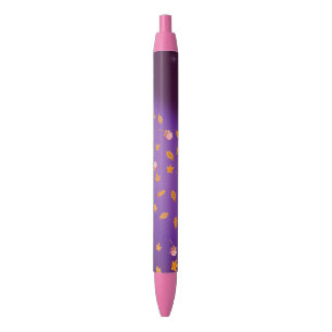 Autumn Leaves & Roses Musical Notes Pen
