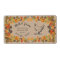 Autumn Leaves Rustic Script Egg Carton Label