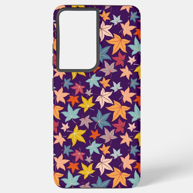 Autumn Leaves Samsung Galaxy S21 Ultra Case (Back)