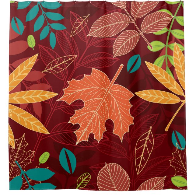 Autumn Leaves: Seamless Nature Pattern (Front)