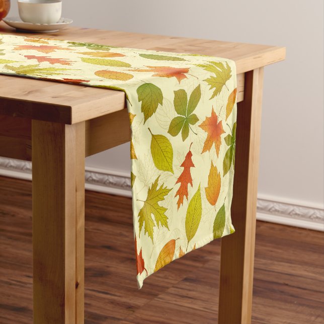 Autumn Leaves  Short Table Runner (In Situ)