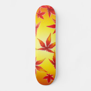 Autumn Leaves Skateboard