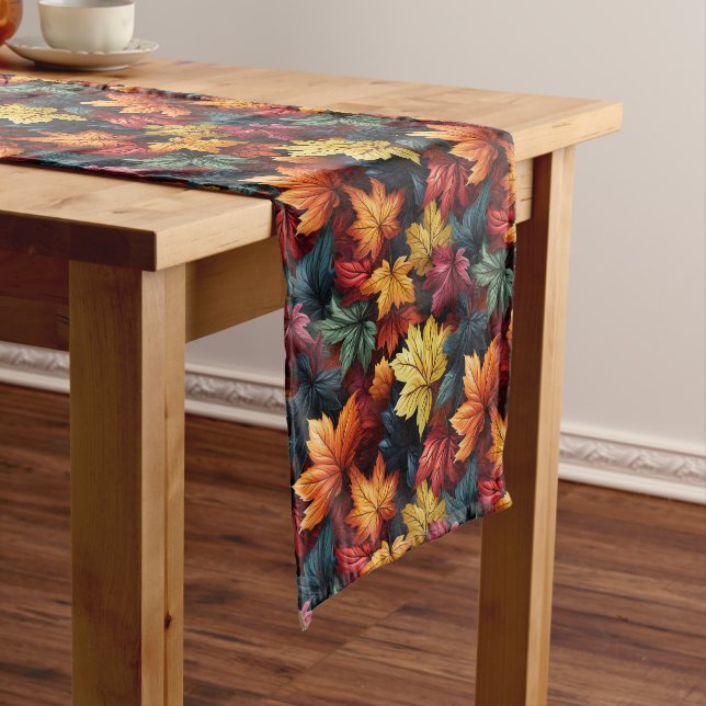 Autumn Leaves Table Runner (In Situ)